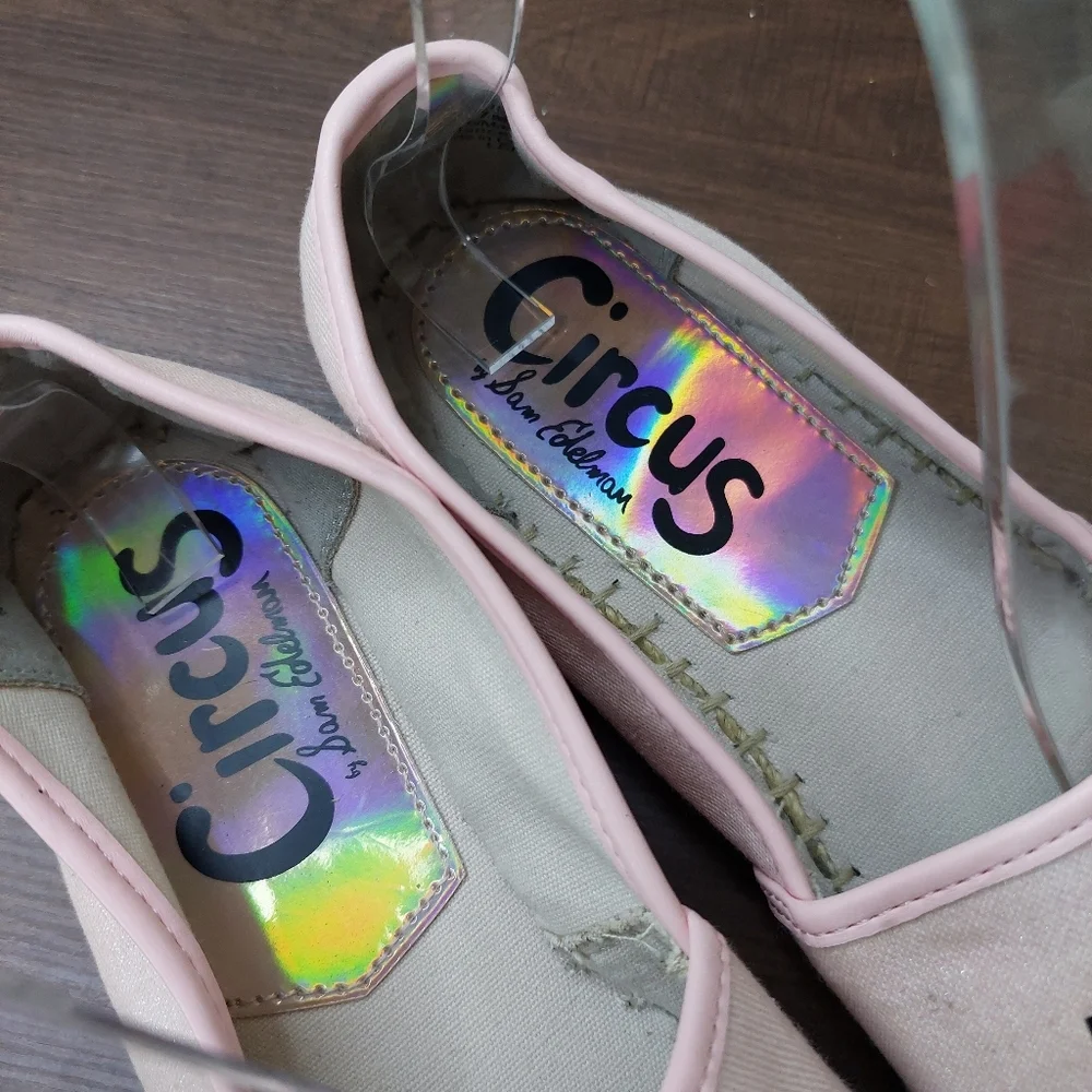 Circus By‎ Sam Edelman Leni Pink Espadrille Flat Size 7